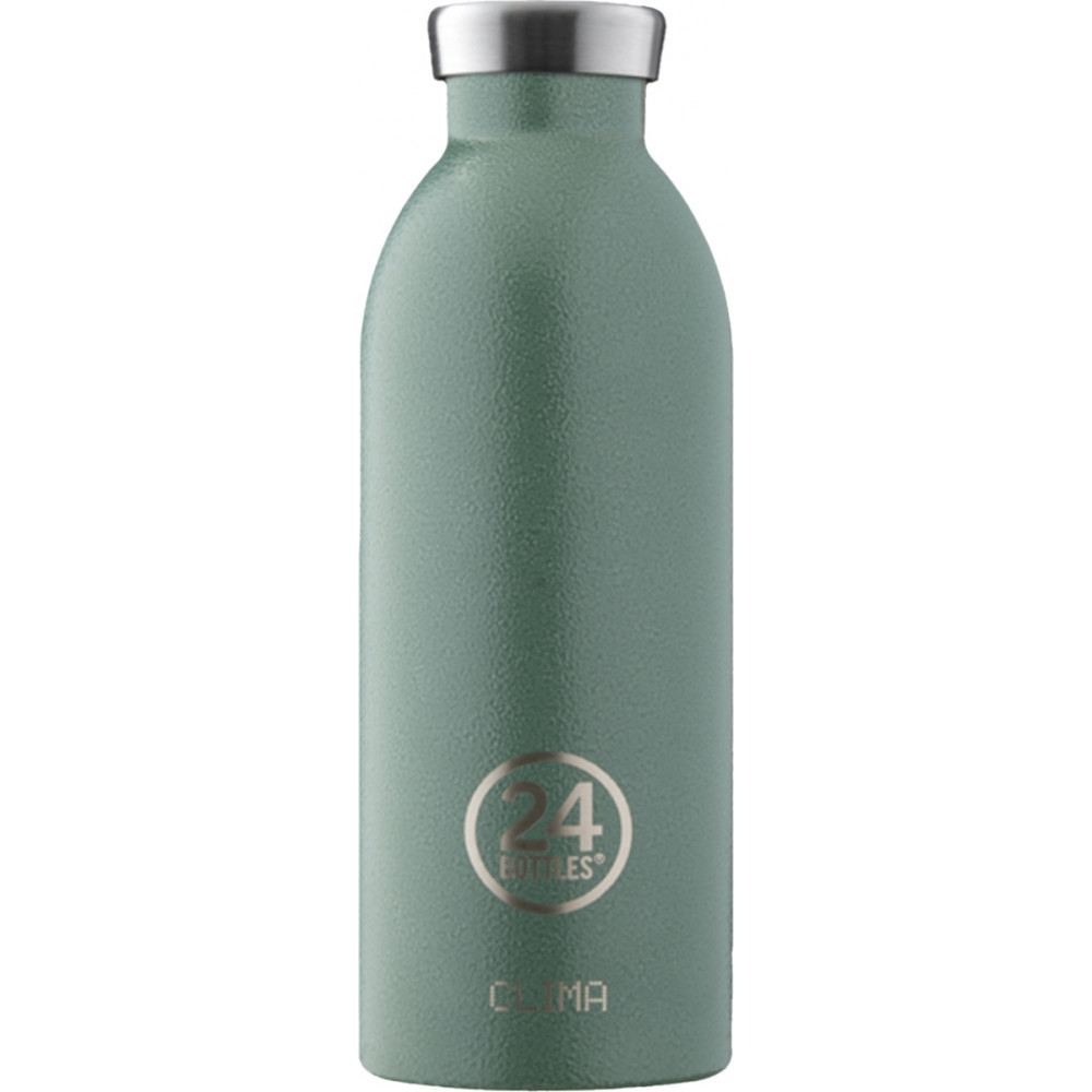 24Bottles Clima Bottle Rustic Ανοξείδωτο Μπουκάλι Θερμός 0.50lt (Moss Green)