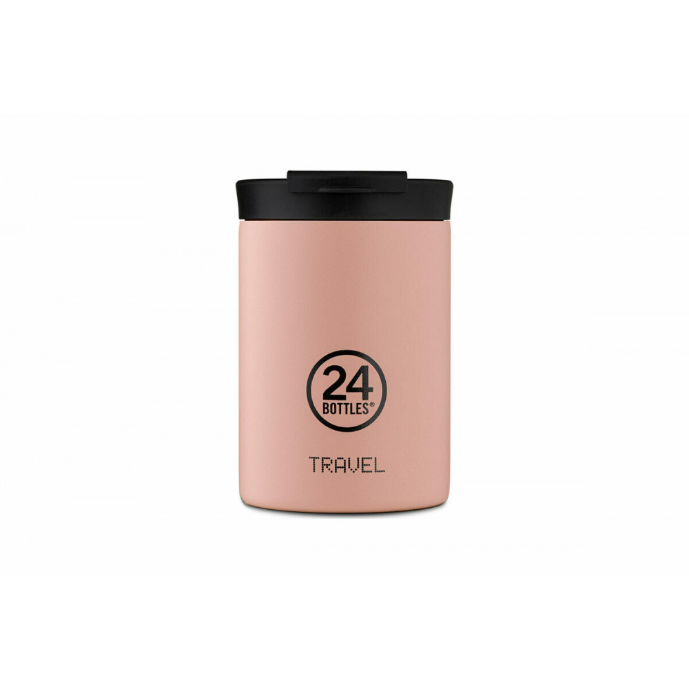 24Bottles Travel Tumbler Stone Ανοξείδωτο Ποτήρι Θερμός 0.35lt (Dusty Pink)