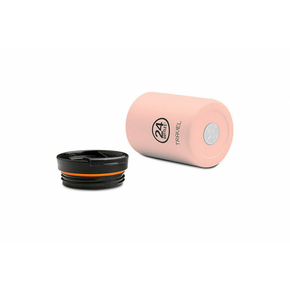 24Bottles Travel Tumbler Stone Ανοξείδωτο Ποτήρι Θερμός 0.35lt (Dusty Pink)