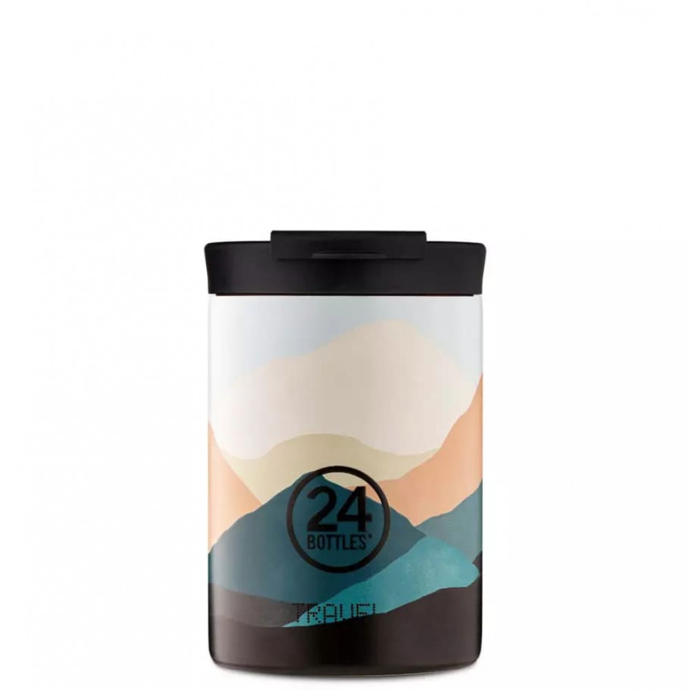 24Bottles Travel Tumbler Stone Ανοξείδωτο Ποτήρι Θερμός 0.35lt (Mountains)