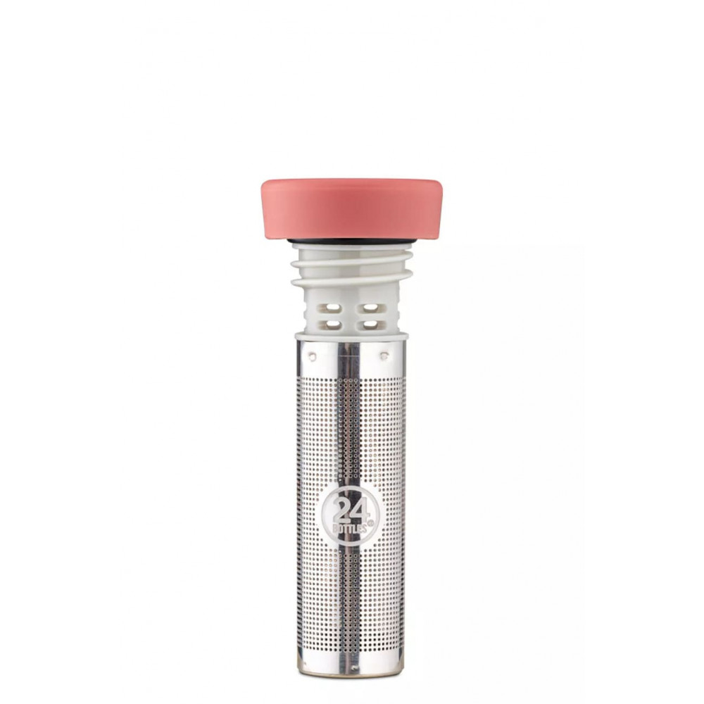 24Bottles Infuser Lid  Ανοξείδωτος Ενσταλακτής (Light Pink)