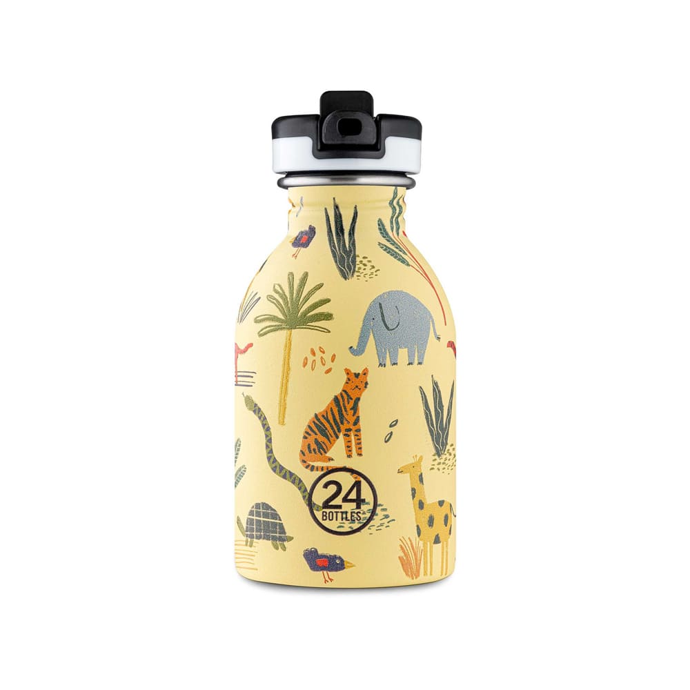 24Bottles Kids Urban Bottle Ανοξείδωτο Μπουκάλι 0.25lt (Jungle Friends)