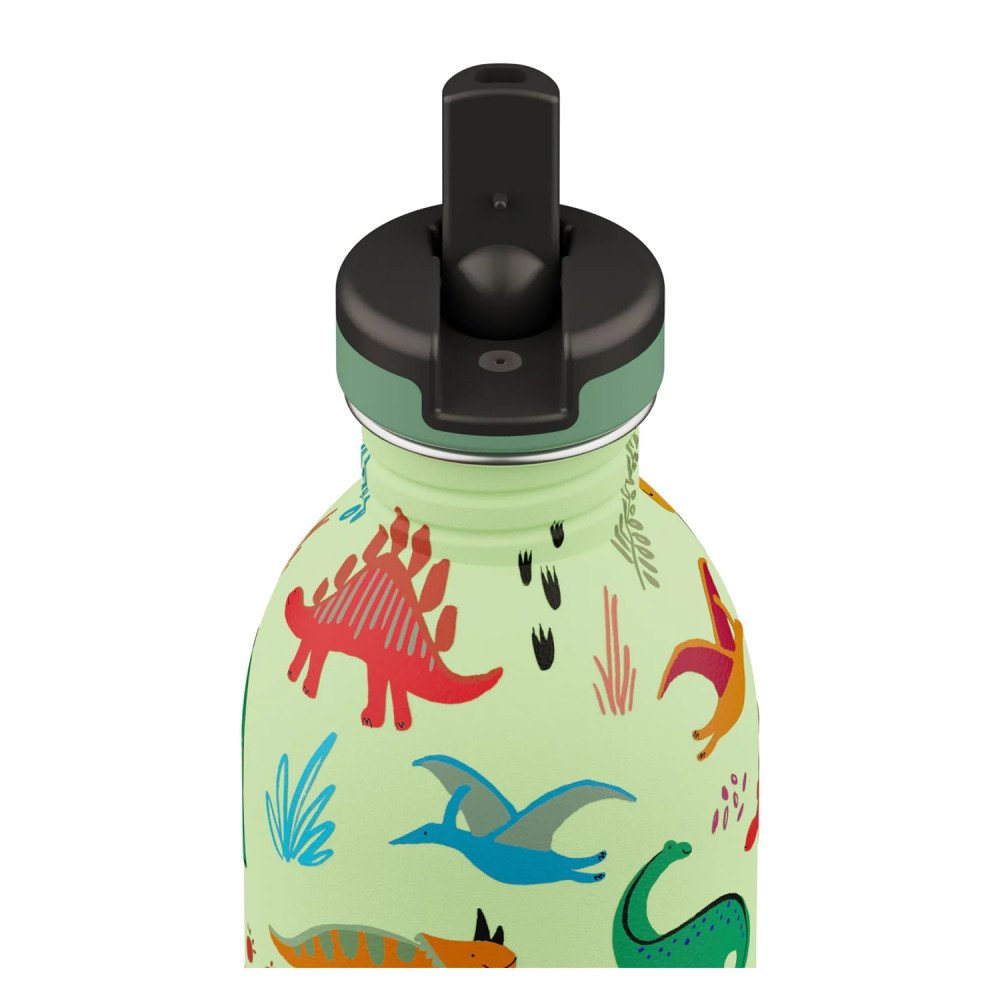 24Bottles Kids Urban Bottle Ανοξείδωτο Μπουκάλι 0.50lt (Jurassic Friends)