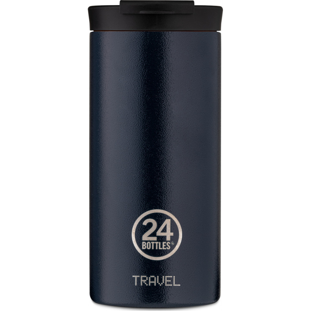 24Bottles Travel Tumbler Stone Ανοξείδωτο Ποτήρι Θερμός 0.60lt (Deep Blue)