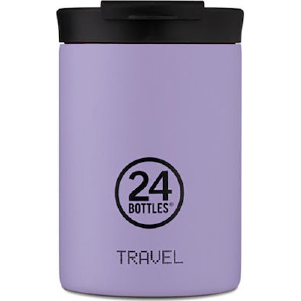 24Bottles Travel Tumbler Stone Ανοξείδωτο Ποτήρι Θερμός 0.35lt (Erica)