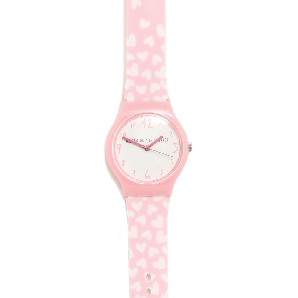 Agatha Ruiz De La Prada Flip Hearts Παιδικό Ρολόι Χειρός 34 mm AGR323 (Ροζ)