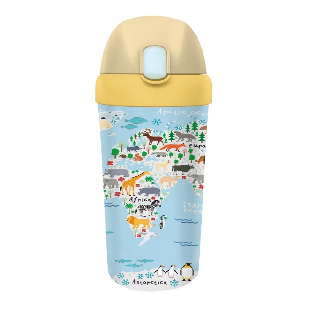 Bioloco Chic Mic Παγουρίνο Plant Kids Animal World 400ml (BPKB101)