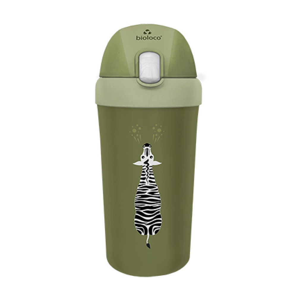 Bioloco Chic Mic Παγουρίνο Plant Kids Running Zebra 400ml (BPKB107)