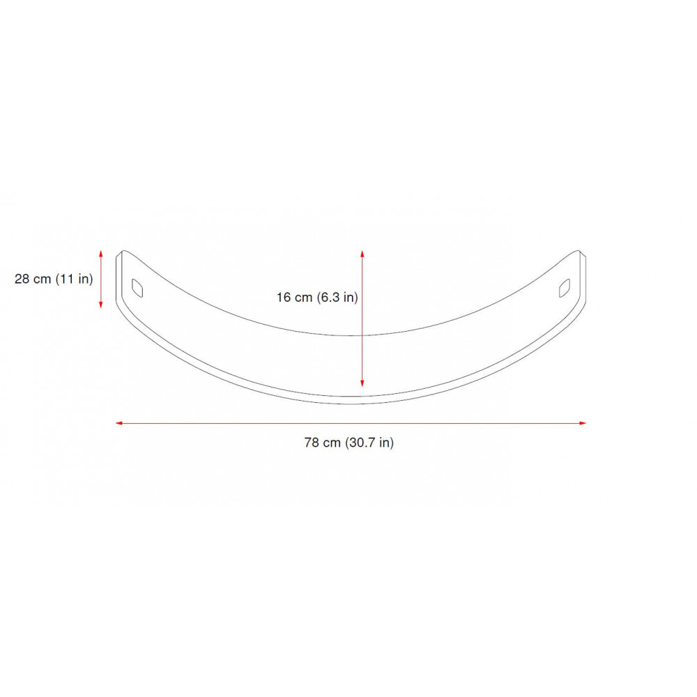 Curve Lab Ξύλινη Σανίδα Ισορροπίας Major Arc