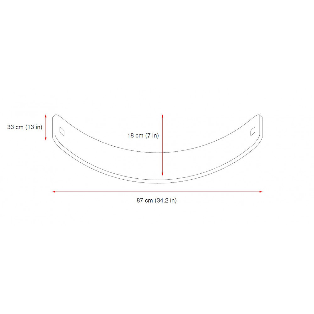 Curve Lab Ξύλινη Σανίδα Ισορροπίας Perfect Arc