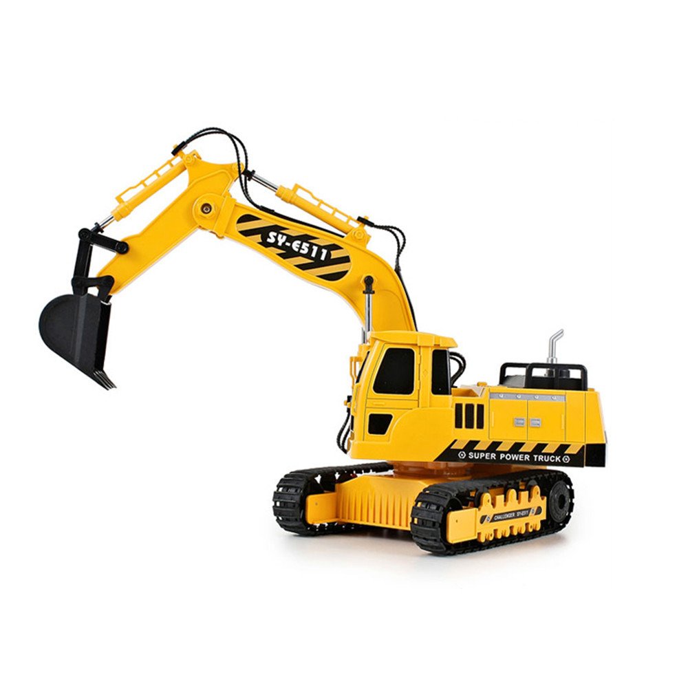 Τηλεκατευθυνόμενος εκσκαφέας Double Eagle RC Excavator E511 σε κλίμακα 1:20 (Κίτρινο)