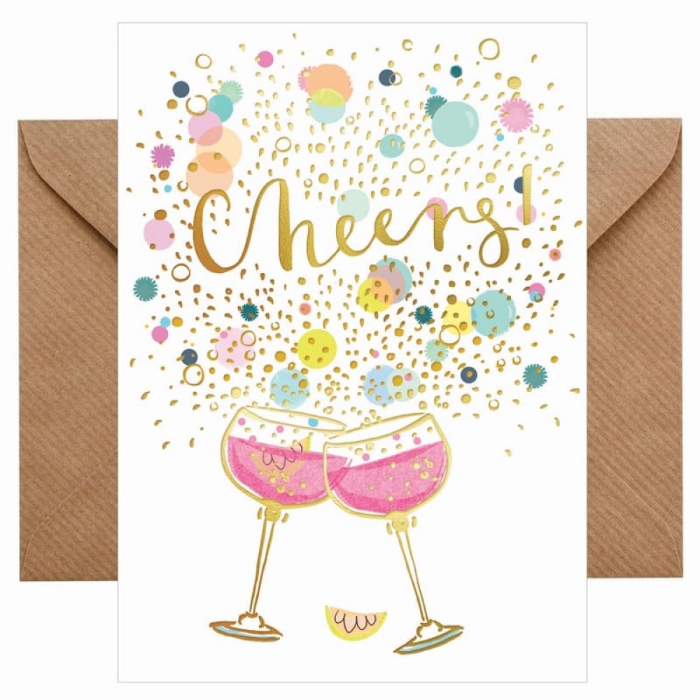 Ευχετήρια Κάρτα Cheers! (17 Χ 12 cm)