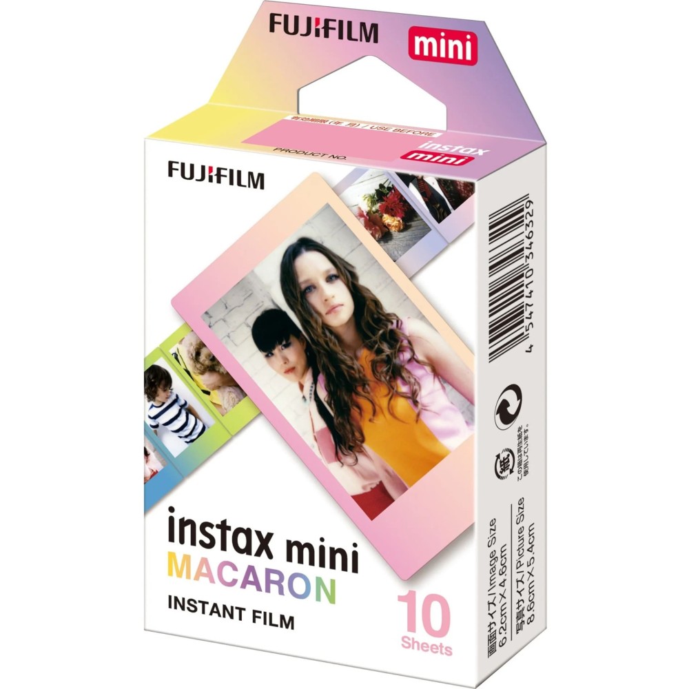 Fujifilm Instax Film Mini Macaron (10 sheets)