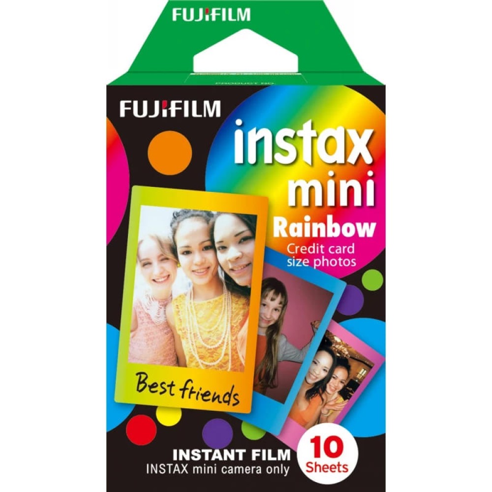 Fujifilm Instax Film Mini Rainbow (10 sheets)