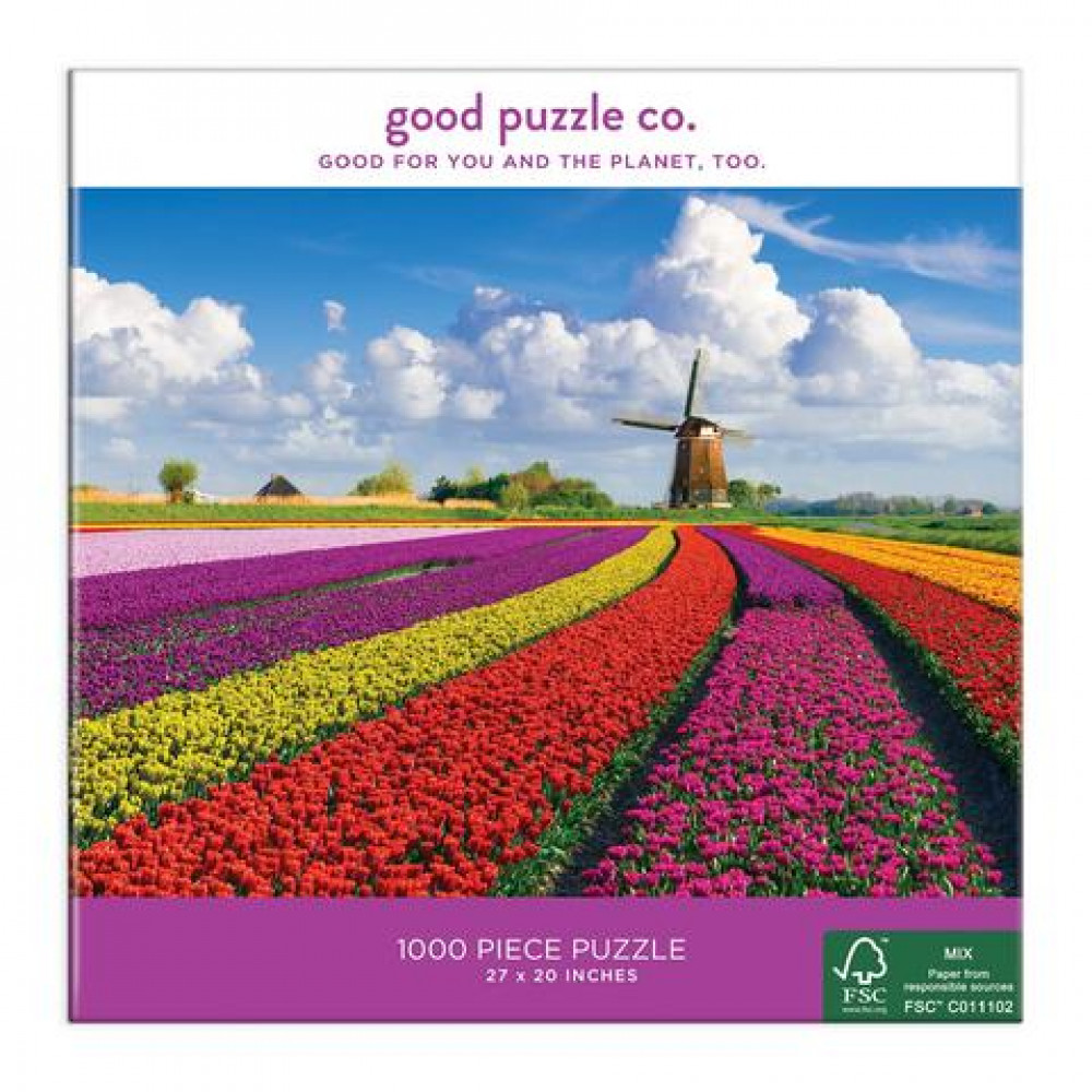 Good Puzzle Company Παζλ 1000 κομματιών "Flowers In Holland"