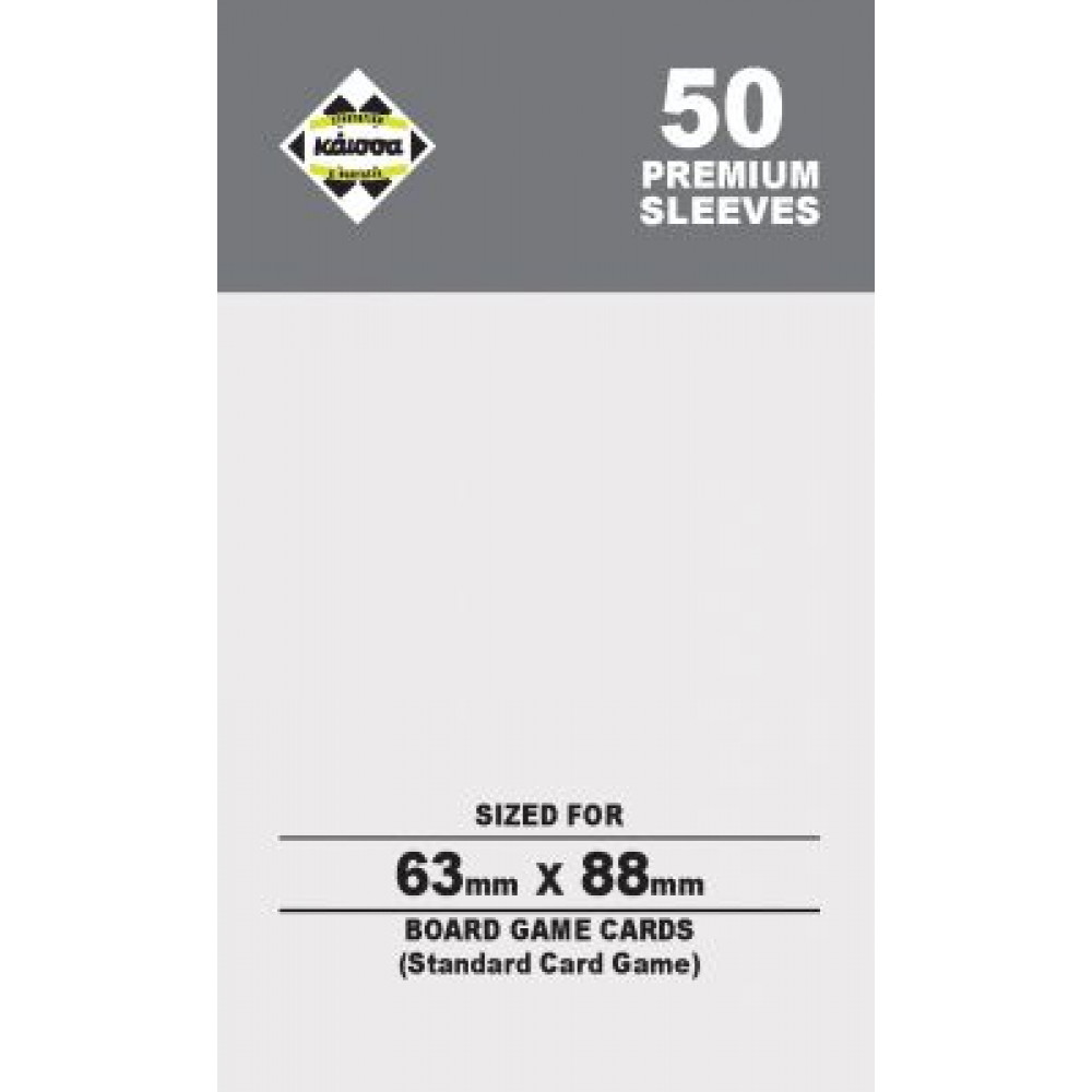 Kάισσα Premium Sleeves 63x88mm 80M 50τμχ (KA112356)