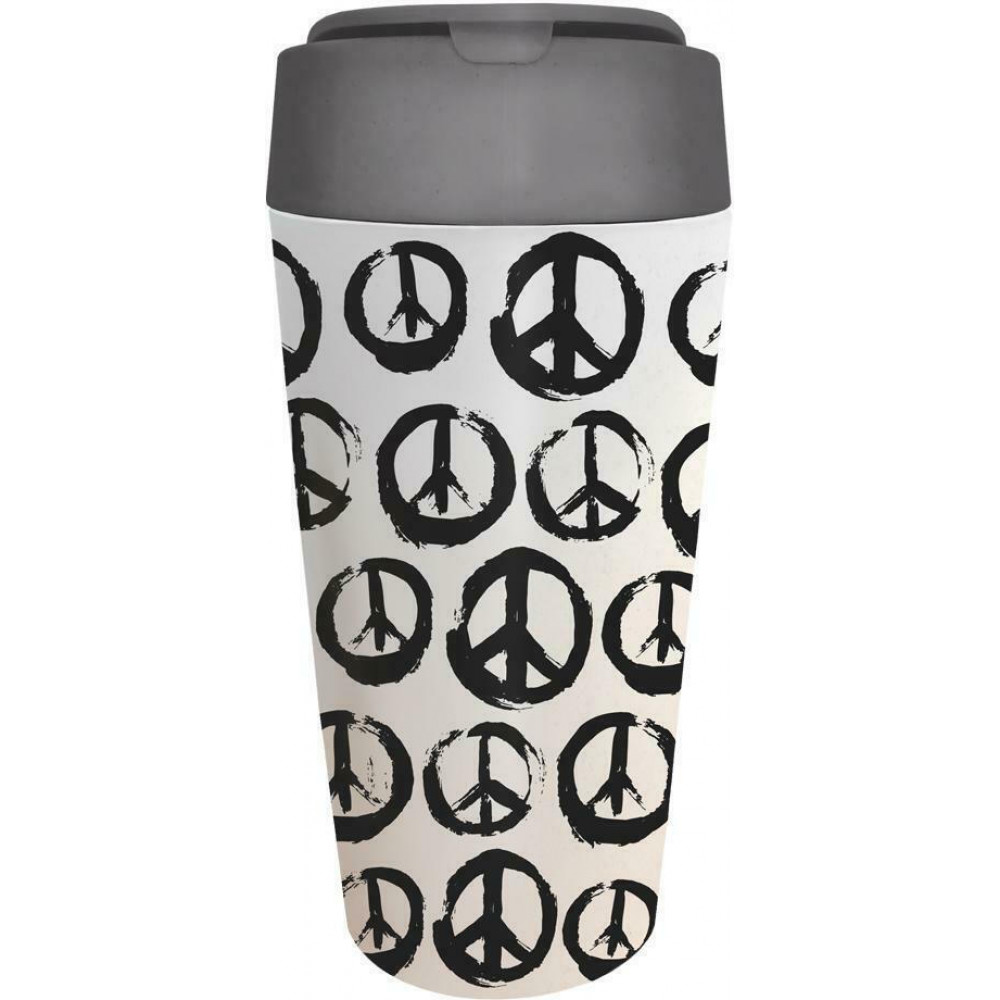 Κούπα Bioloco Plant Deluxe Chic Mic Peace 420ml (BPD115)