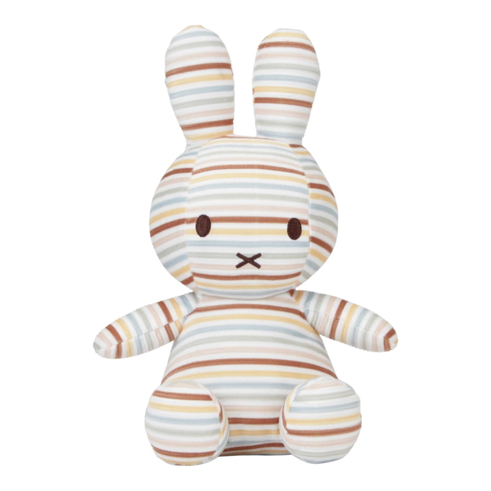 Little Dutch Υφασμάτινο Κουκλάκι Miffy Vintage Sunny Stripes all over 25cm