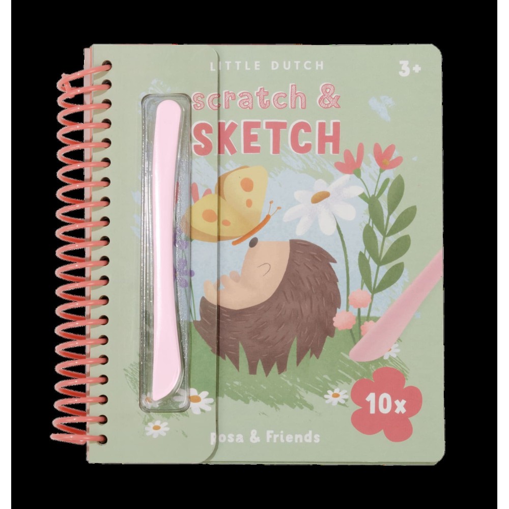 Little Dutch Scratchbook Rosa & Friends