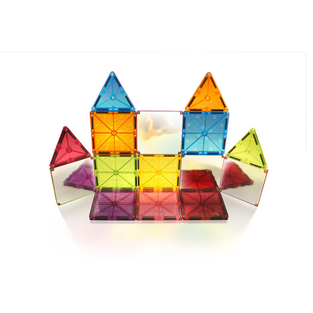 Magna-Tiles Μαγνητικό Παιχνίδι 15 κομματιών Stardust