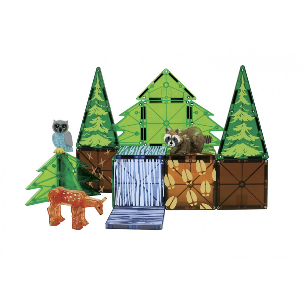 Magna-Tiles Μαγνητικό Παιχνίδι 25 κομματιών Forest Animals