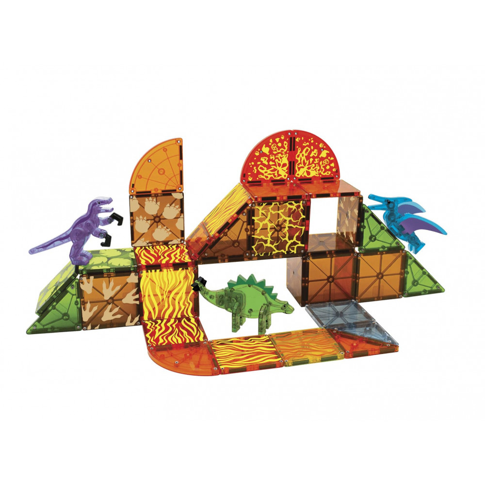 Magna-Tiles Μαγνητικό Παιχνίδι 40 κομματιών Dino World