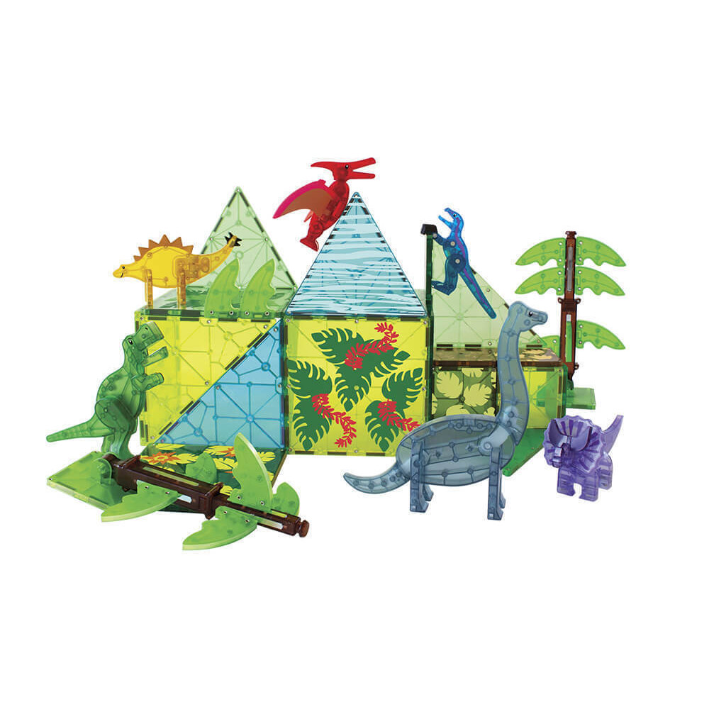 Magna-Tiles Μαγνητικό Παιχνίδι 50 κομματιών Dino World XL