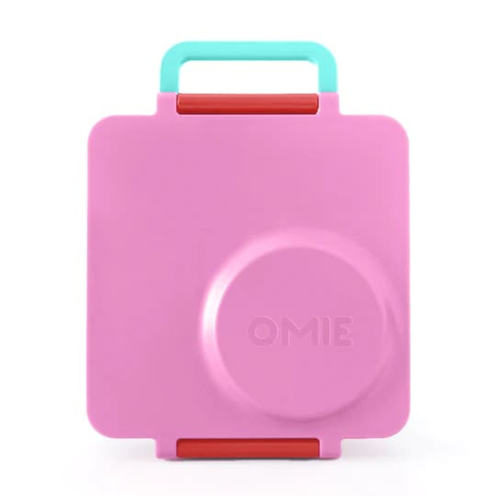 OmieBox Φαγητοδοχείο με 2 Ζώνες Θερμοκρασίας 1.35lt (Pink Berry)