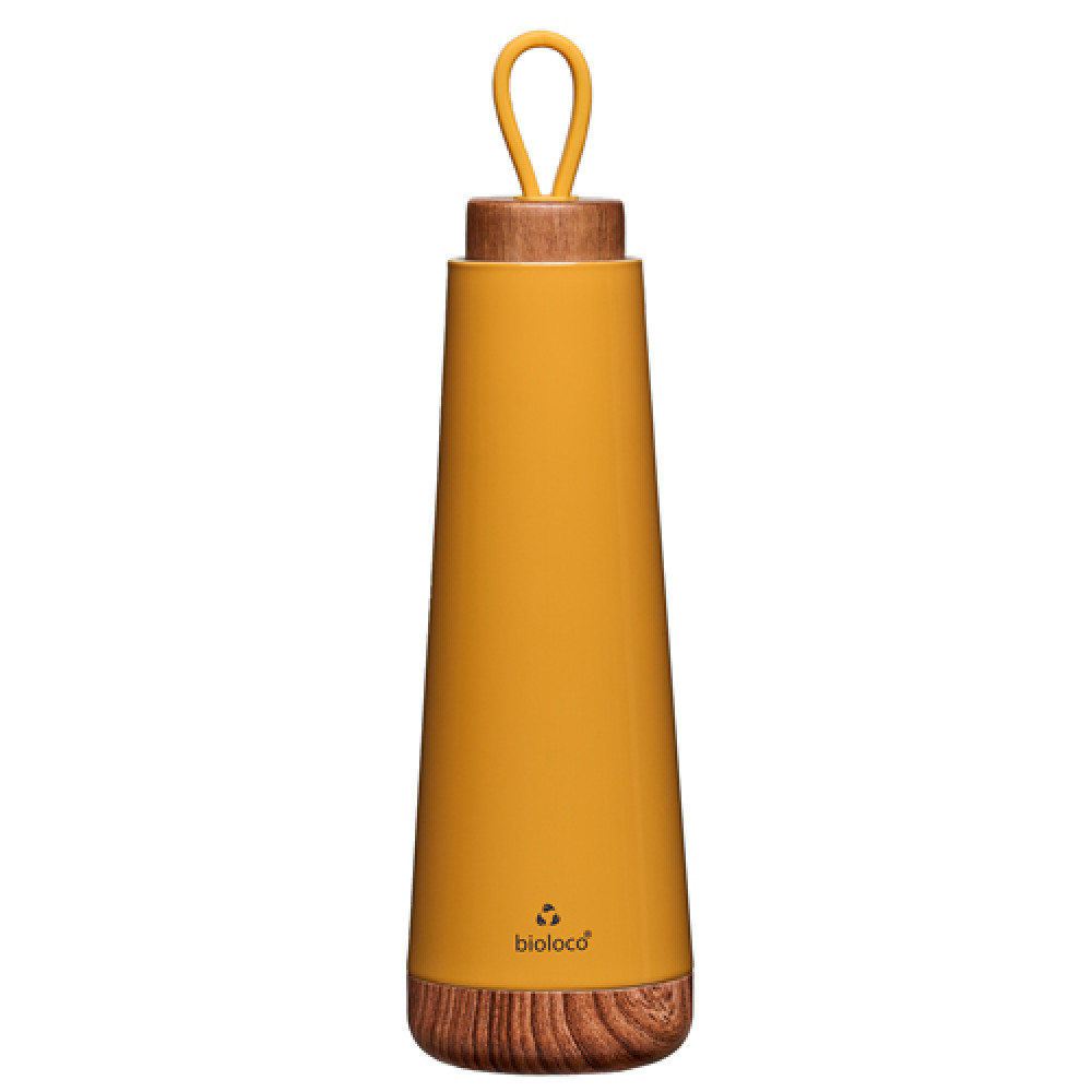 Παγούρι Θερμός Chic Mic Bioloco από Ανοξείδωτο Ατσάλι 500ml (Mustard)