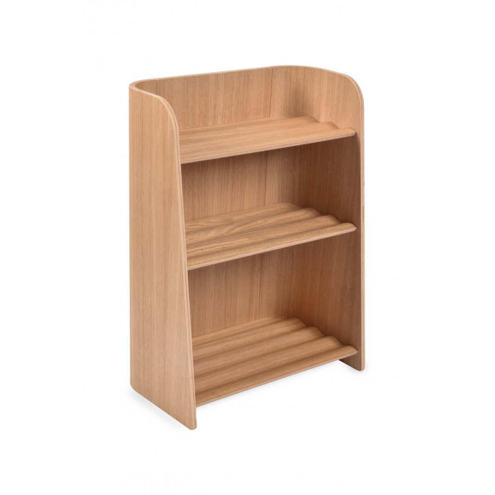 Curve Lab Παιδική Βιβλιοθήκη Curvy Bookcase 60 x 35 x 80 cm (Καφέ)