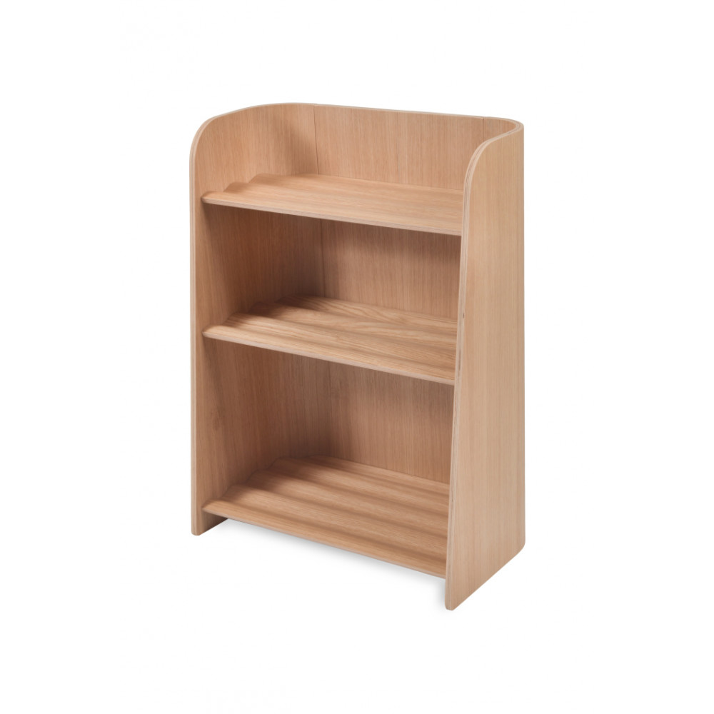 Curve Lab Παιδική Βιβλιοθήκη Curvy Bookcase 60 x 35 x 80 cm (Καφέ)