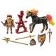 Playmobil Burnham Raiders - Ιππότης και άλογο της φωτιάς (71213)