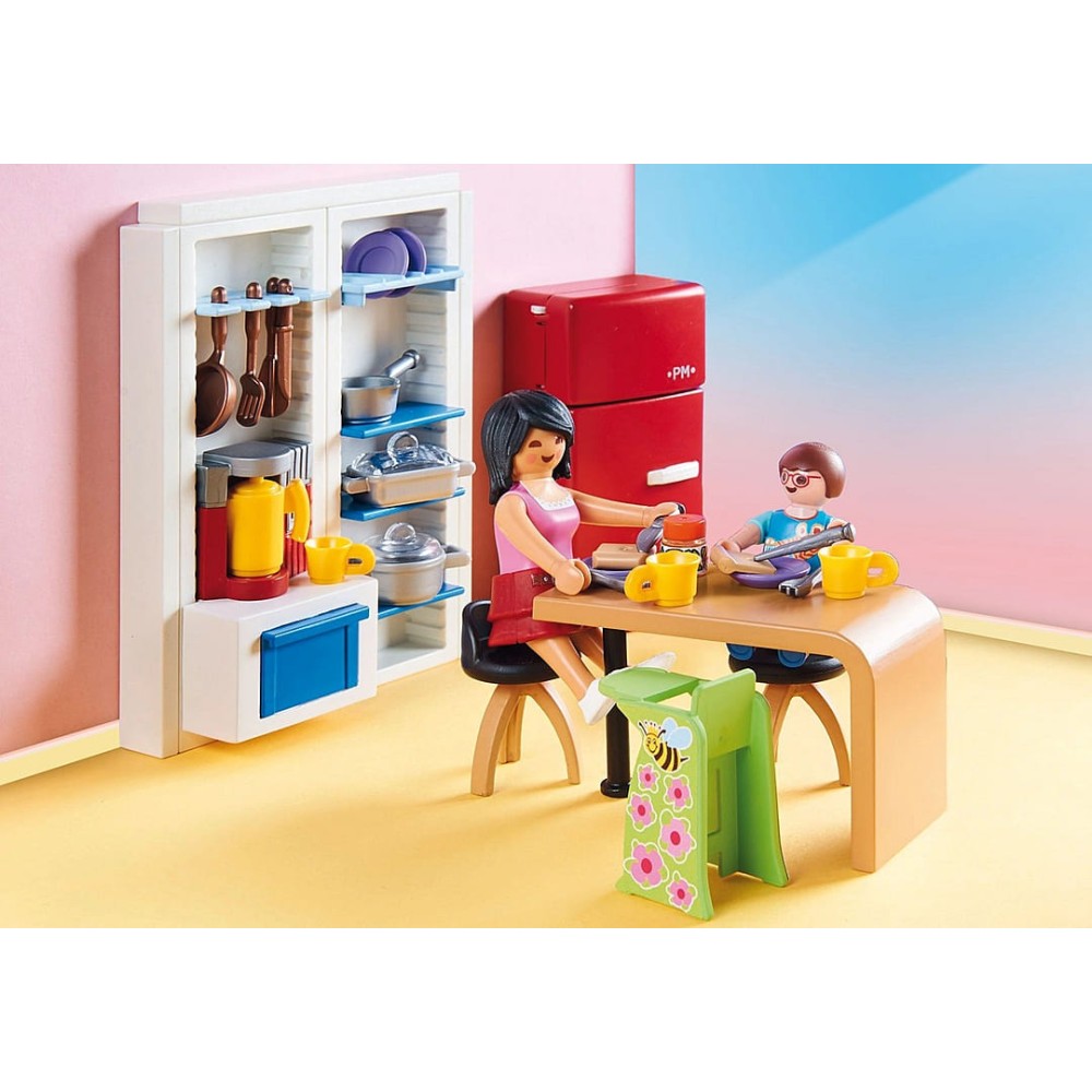 Playmobil Dollhouse Κουζίνα κουκλόσπιτου (70206)