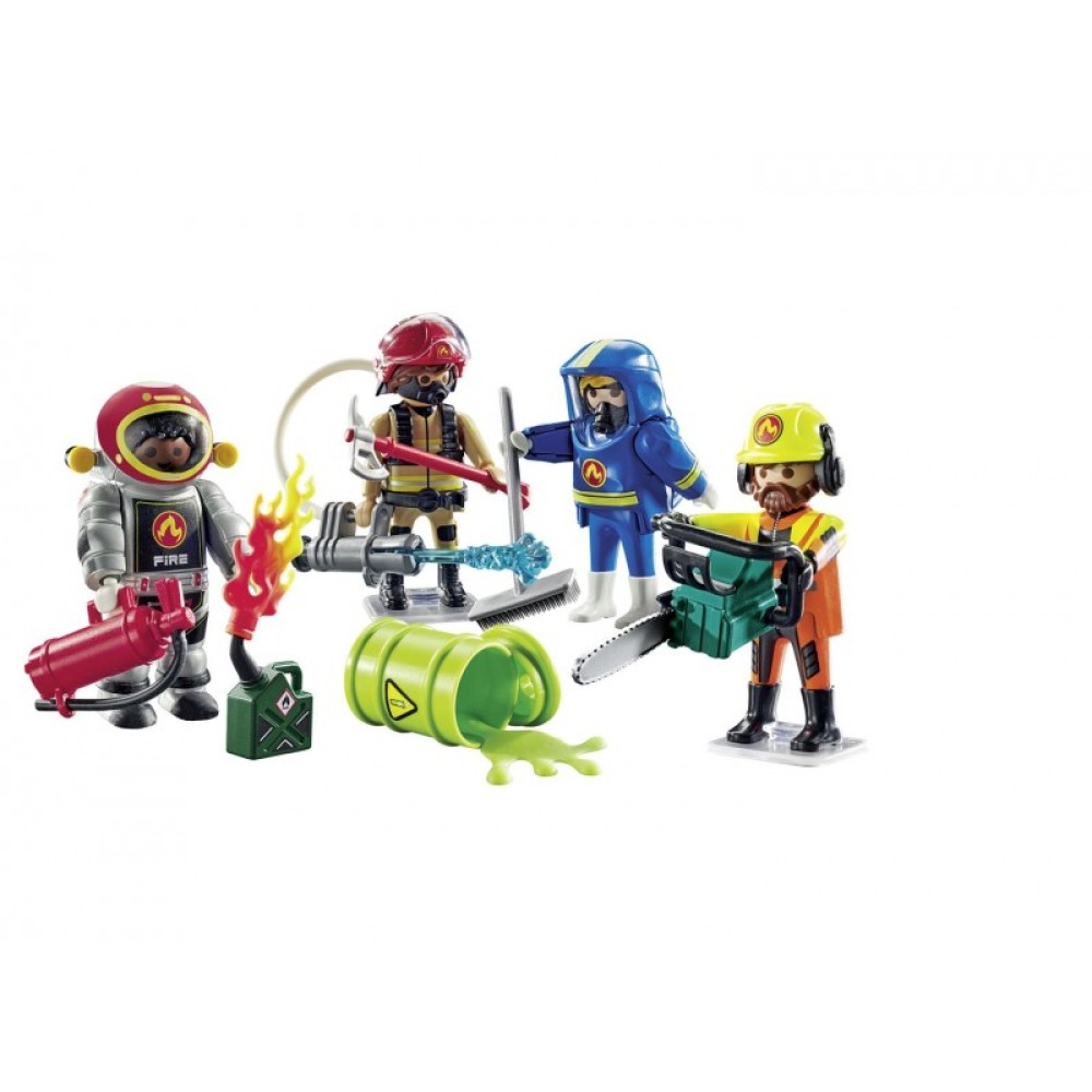 Playmobil My Figures: Επιχείρηση Πυροσβεστικής (71468)