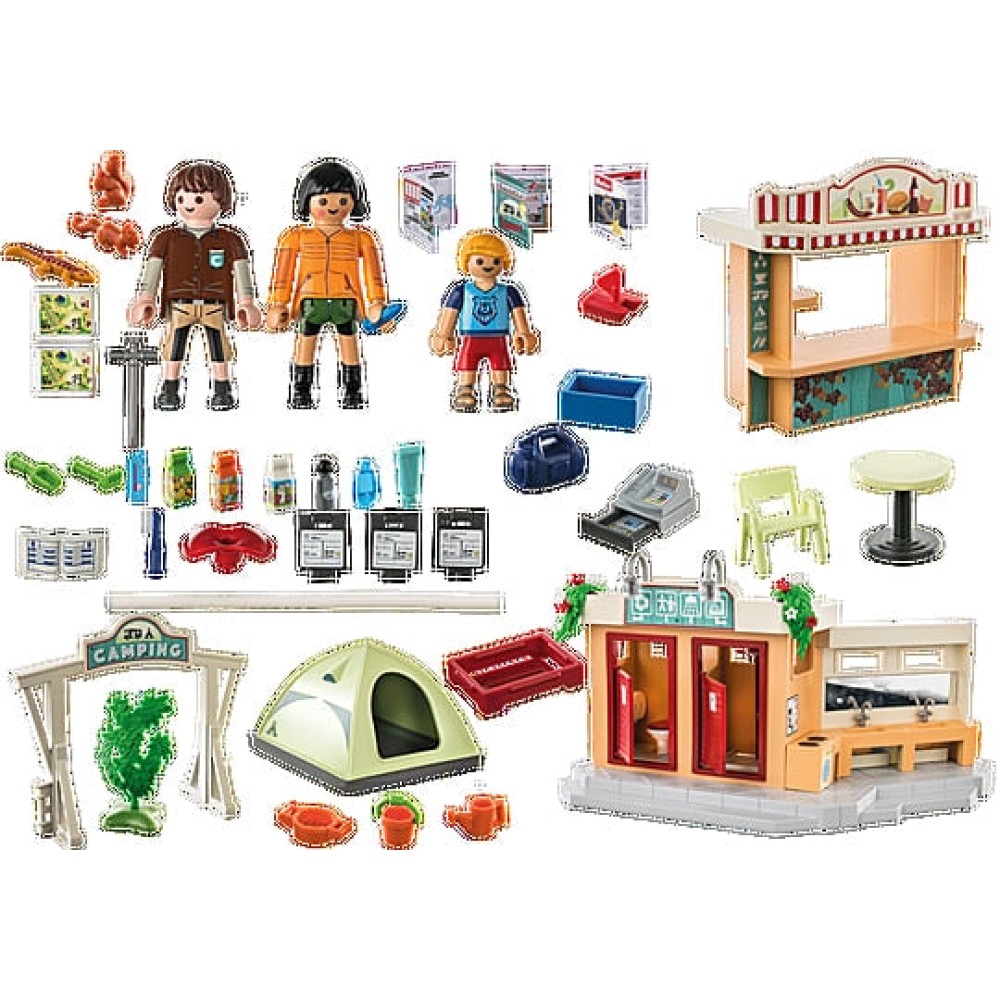 Playmobil Οργανωμένο Camping (71424)