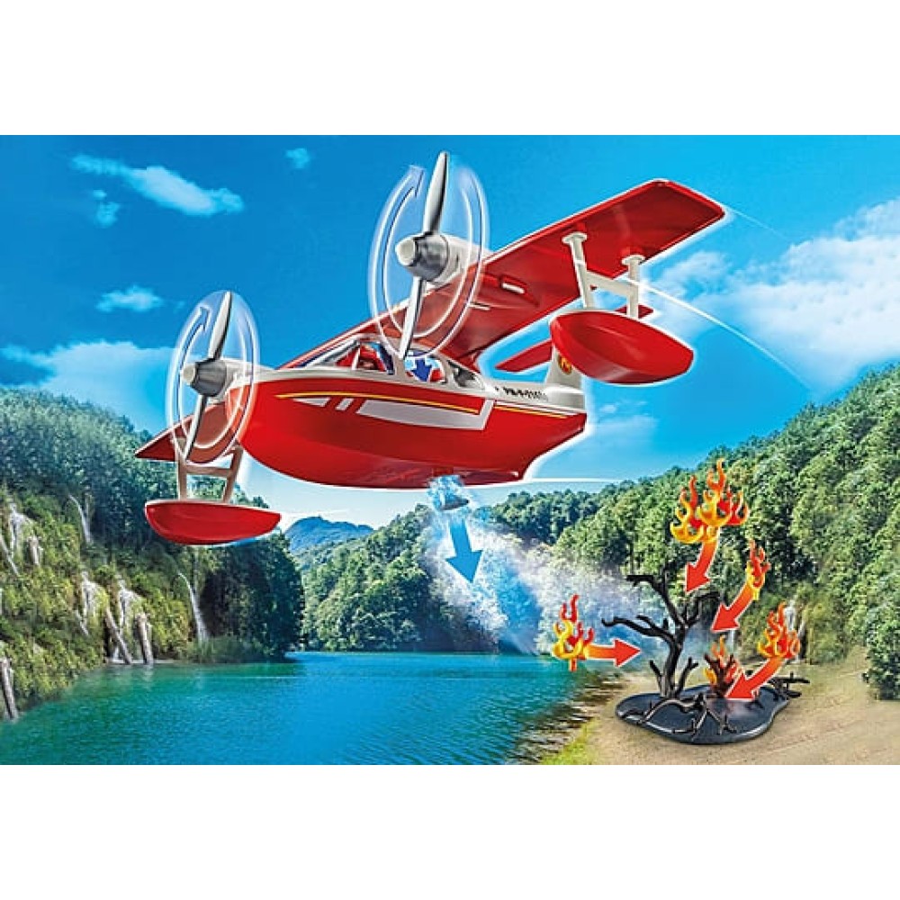 Playmobil Πυροσβεστικό υδροπλάνο (71463)