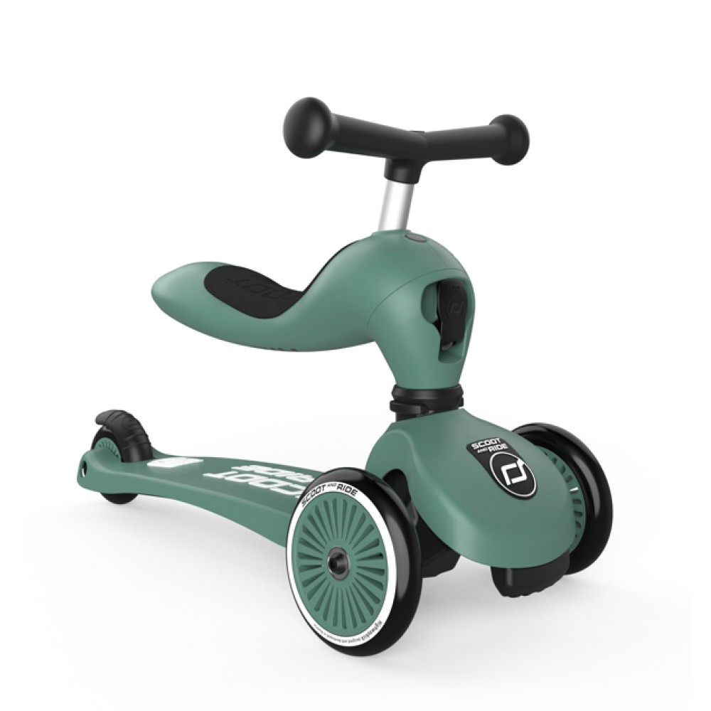 Scoot & Ride Πατίνι 2in1 Highwaykick 1 Forest