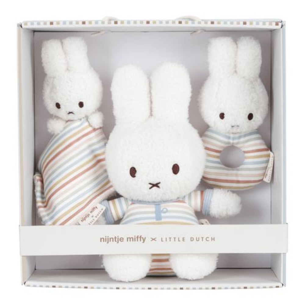 Little Dutch Σετ Δώρου Miffy Vintage Sunny Stripes