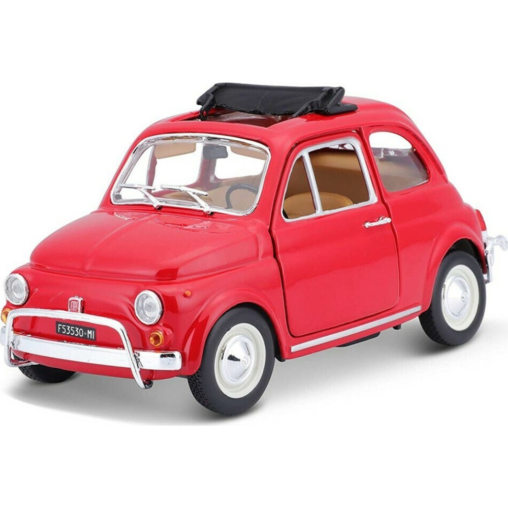 Bburago Fiat 500L (1968) 1/24 (Κόκκινο)