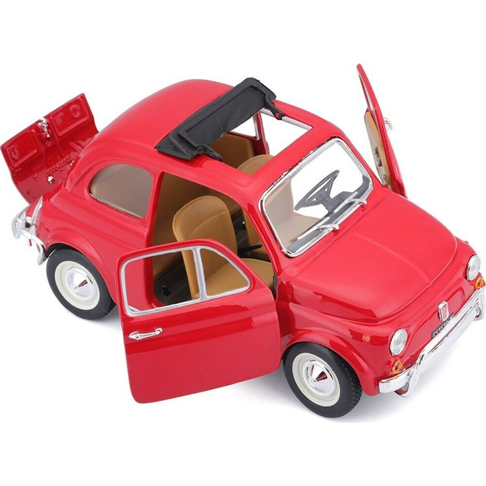 Bburago Fiat 500L (1968) 1/24 (Κόκκινο)