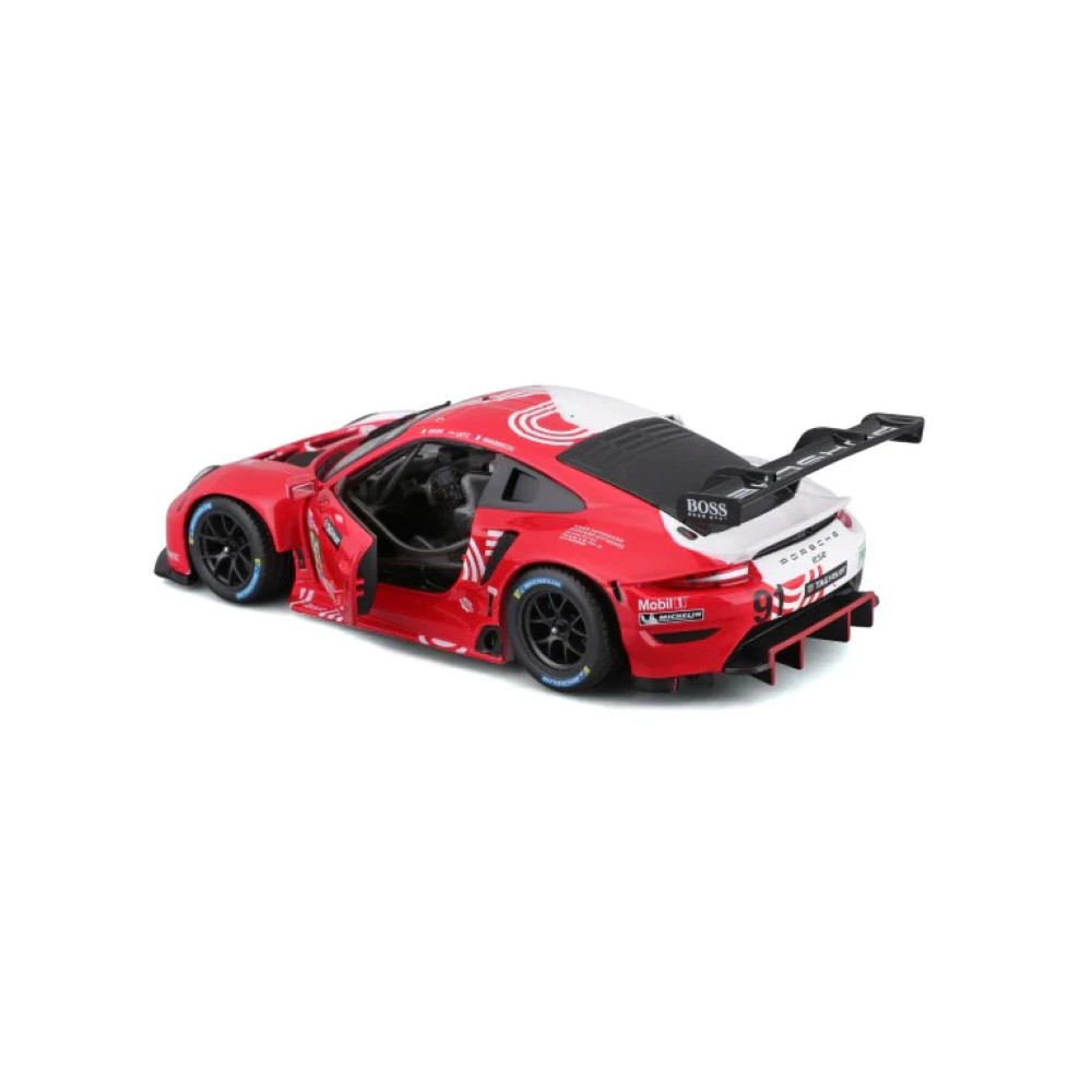 Bburago Race Porsche 911 RSR LM 2020 1/24 (Κόκκινο)