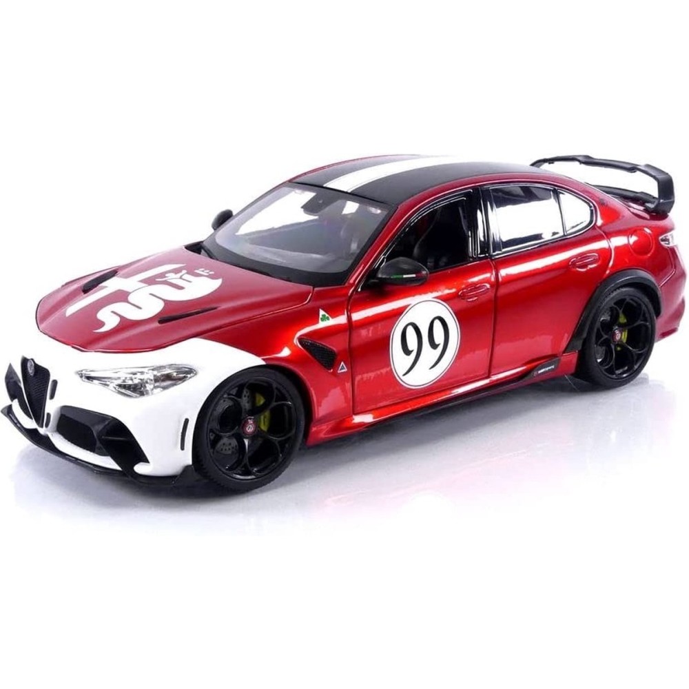 Bburago Alfa Romeo Giulia GTAm 1/18 (Κόκκινο/Λευκό)