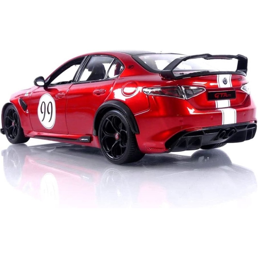 Bburago Alfa Romeo Giulia GTAm 1/18 (Κόκκινο/Λευκό)