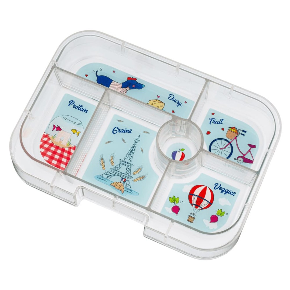 Yumbox Original Φαγητοδοχείο με 6 χωρίσματα (Lulu Purple - Paris)