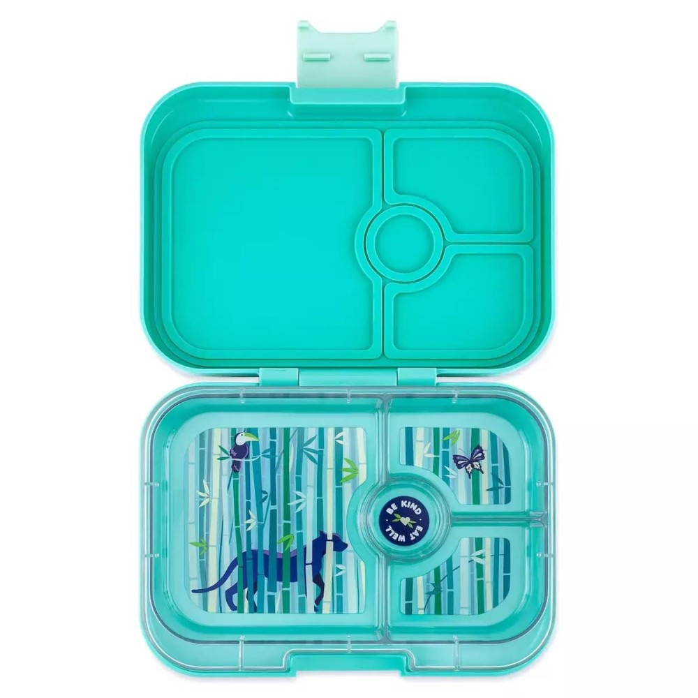 Yumbox Panino Φαγητοδοχείο με 4 χωρίσματα (Tropical Aqua - Panther)