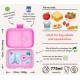 Yumbox Panino Φαγητοδοχείο με 4 χωρίσματα (Fifi Pink - Paris)