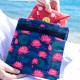 Yumbox Pochette Επαναχρησιμοποιούμενο Ισοθερμικό Σακουλάκι για Σνακ (Lotus)