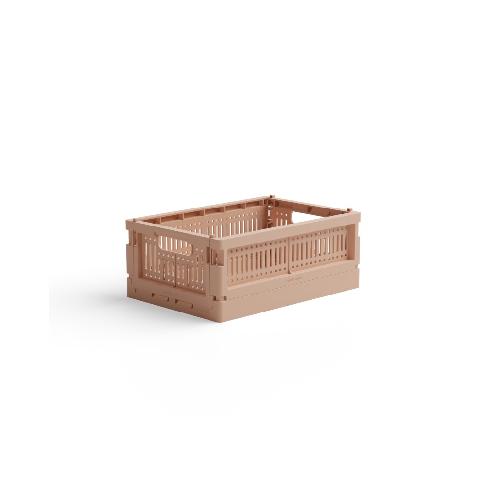 Made Crate Mini Πτυσσόμενο Κιβώτιο 24 × 16.5 × 9.5 cm (Blush)