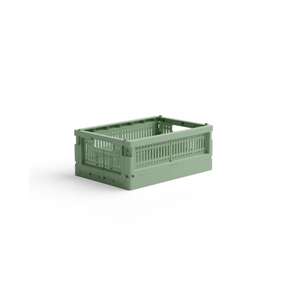 Made Crate Mini Πτυσσόμενο Κιβώτιο 24 × 16.5 × 9.5 cm (Green Bean)