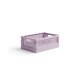 Made Crate Mini Πτυσσόμενο Κιβώτιο 24 × 16.5 × 9.5 cm (Lilac)